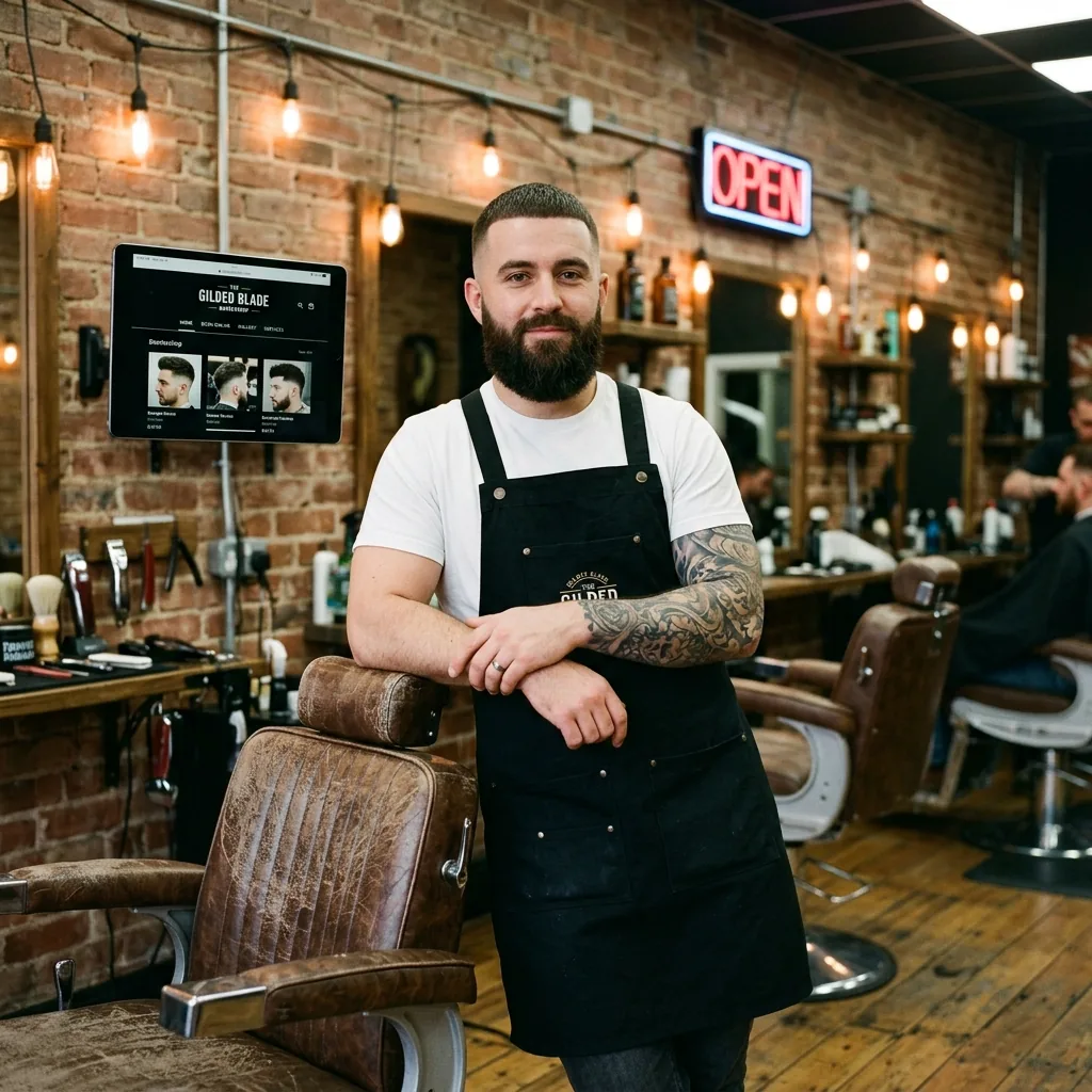 Barbershop setting