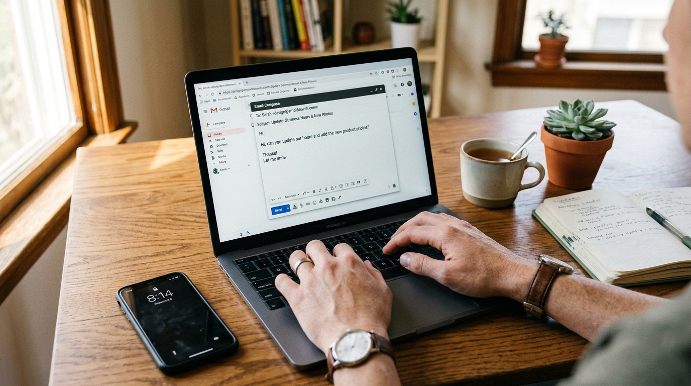 Email us anytime for free updates