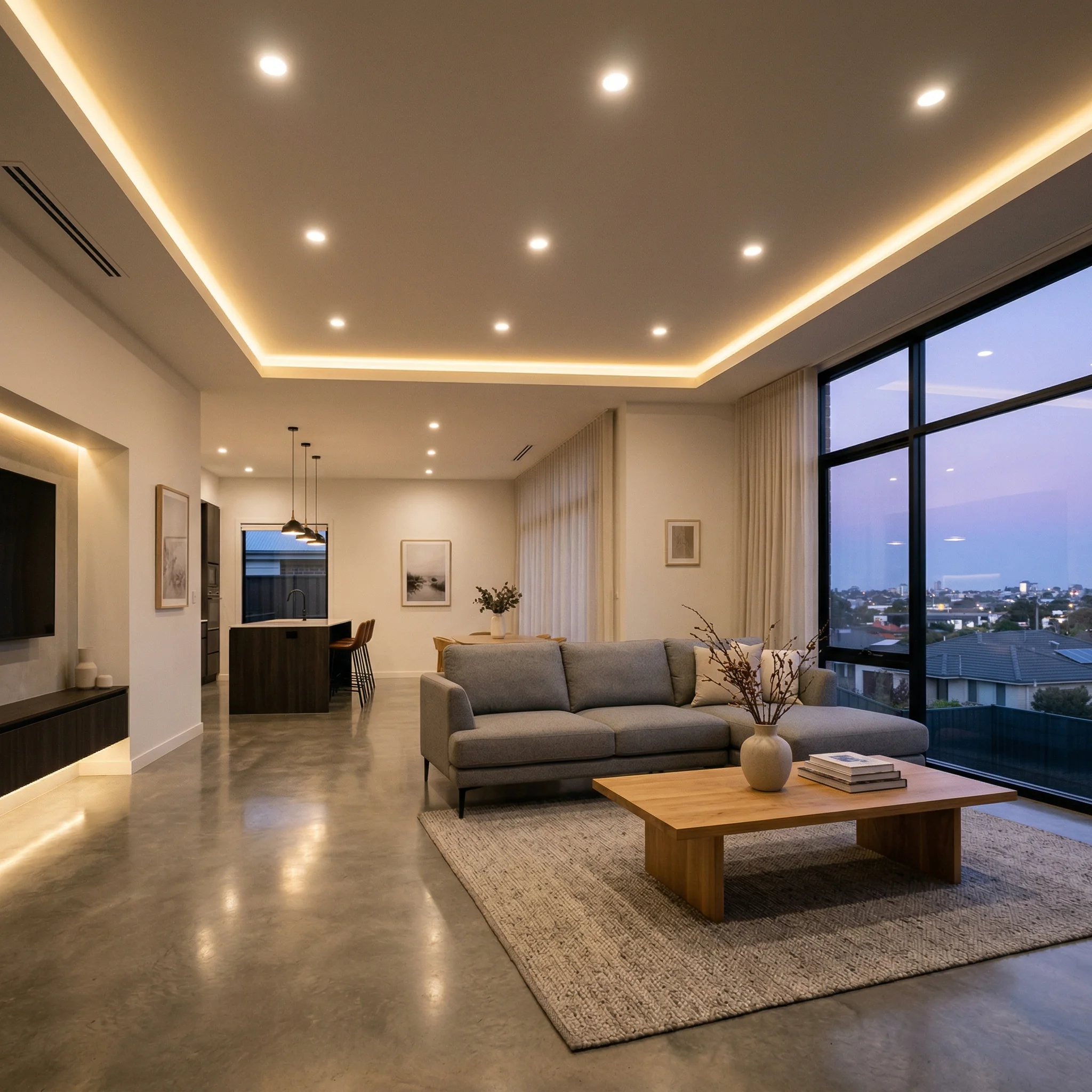 LED lighting installation