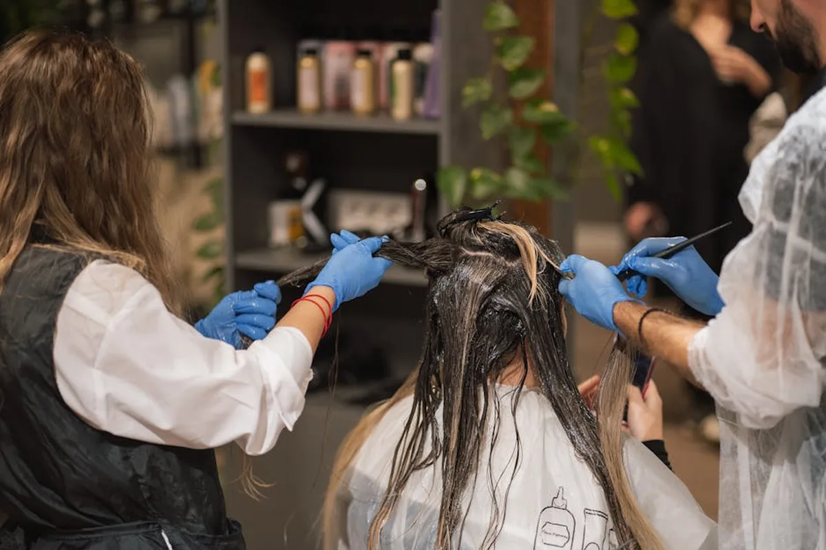 Beautiful salon interior